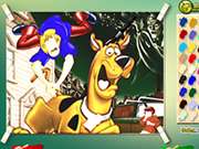 Colorea a Shaggy y Scooby Colorea a Shaggy y Scooby