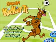 Scooby Doo kickin it
